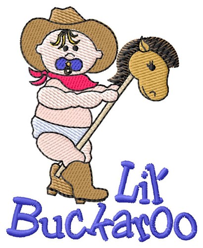 Lil Buckaroo Machine Embroidery Design