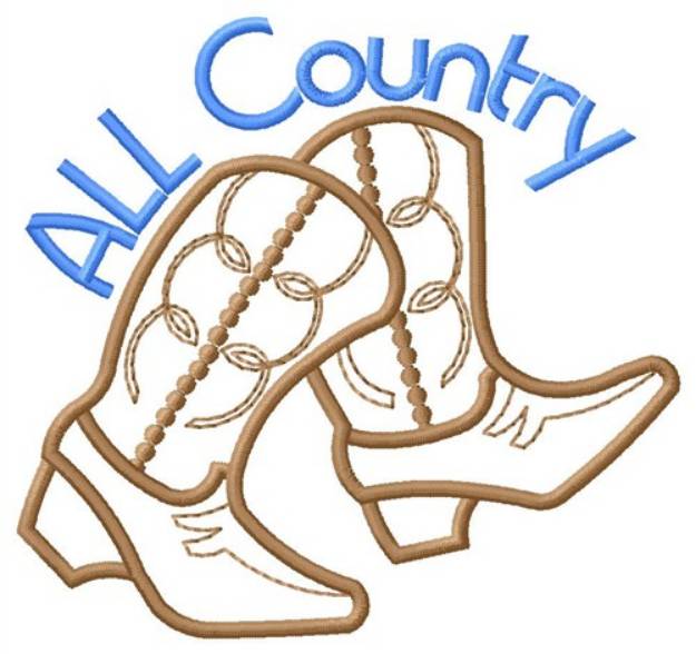 Picture of All Country Machine Embroidery Design