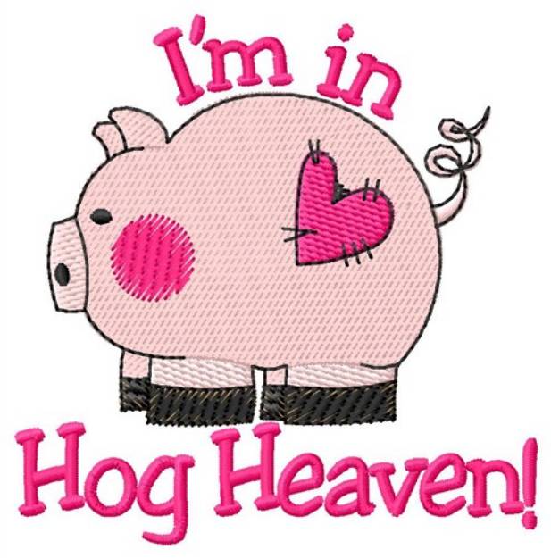 Picture of Hog Heaven Machine Embroidery Design