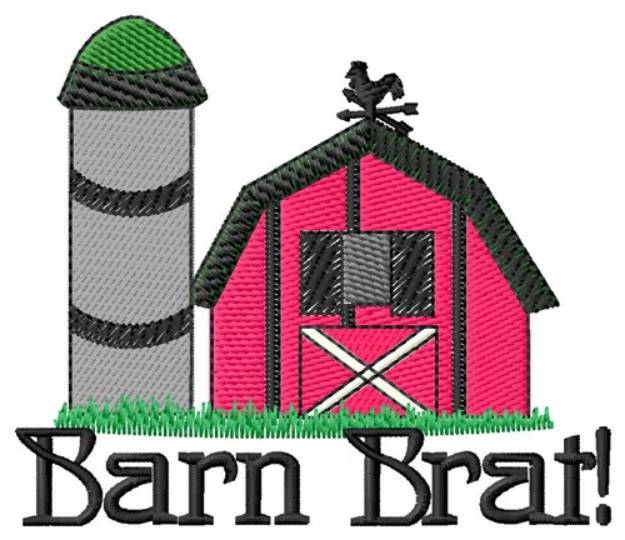 Picture of Barn Brat Machine Embroidery Design
