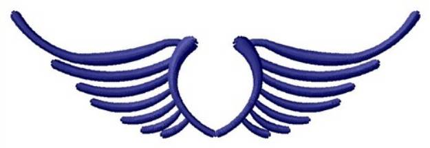 Picture of Wing Machine Embroidery Design