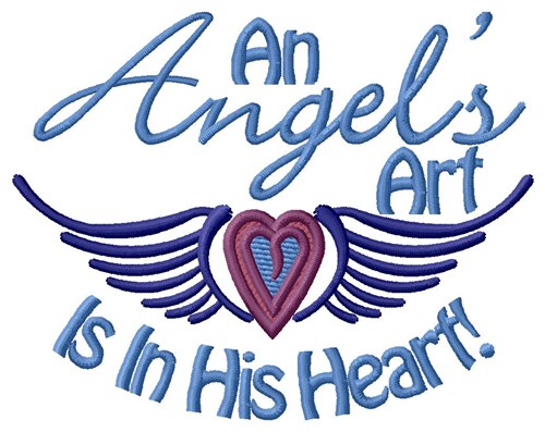 Angels Art Machine Embroidery Design