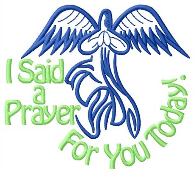 Picture of Prayer For You Machine Embroidery Design