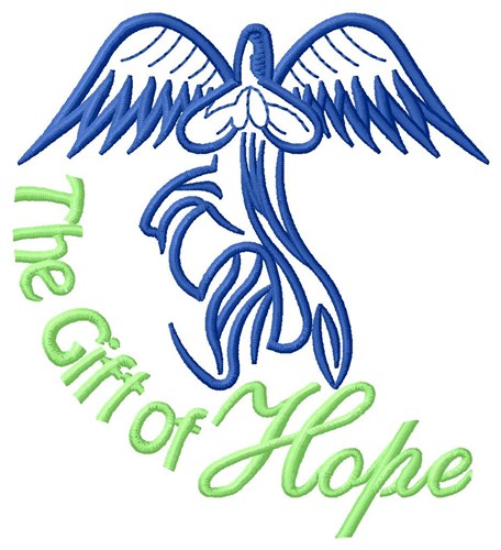 Gift Of Hope Machine Embroidery Design