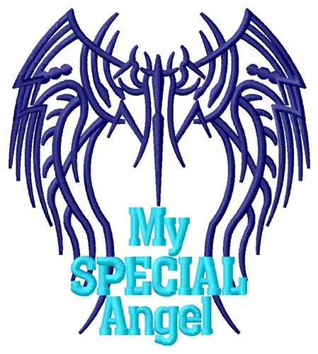 Special Angel Machine Embroidery Design