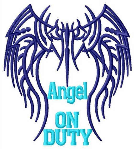 Picture of Angel On Duty Machine Embroidery Design