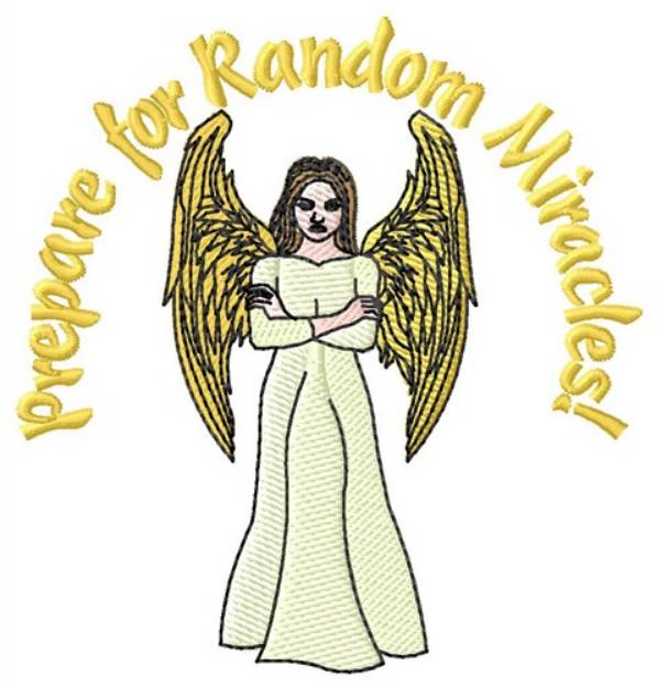 Picture of Random Miracles Machine Embroidery Design