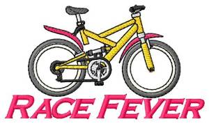 Picture of Race Fever Machine Embroidery Design