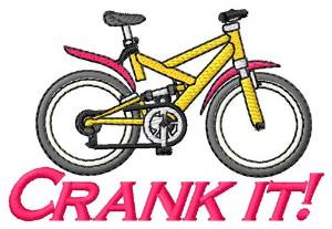 Picture of Crank It Machine Embroidery Design
