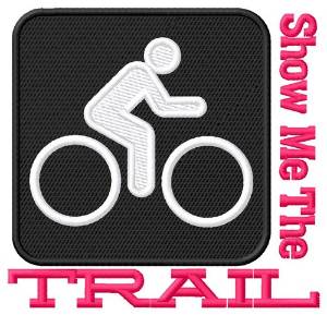 Picture of Show Me The Trail Machine Embroidery Design