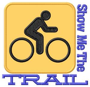 Picture of Show Me The Trail Machine Embroidery Design