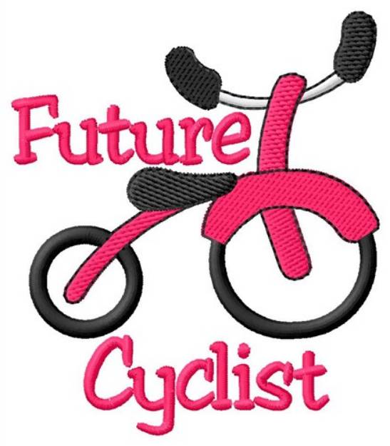 Picture of Future Cyclist Machine Embroidery Design