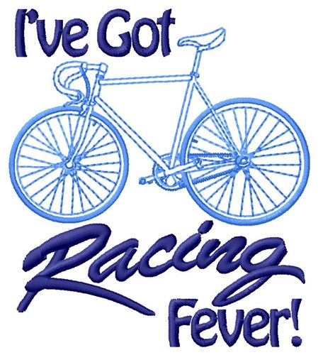 Racing Fever Machine Embroidery Design