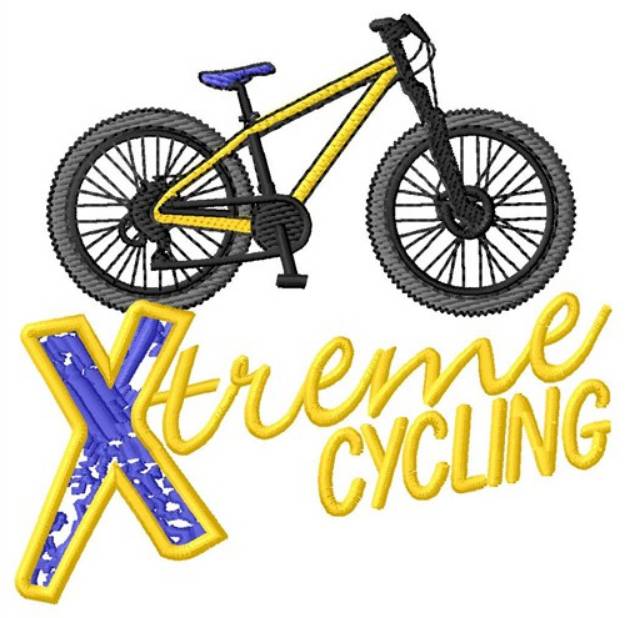 Picture of Xtreme Cycling Machine Embroidery Design