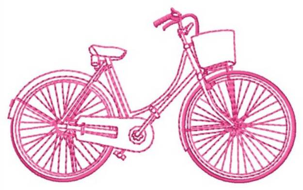 Picture of Roadster Outline Machine Embroidery Design