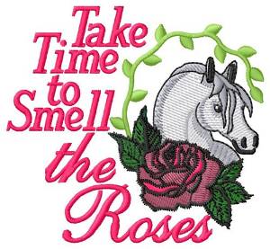 Picture of Smell the Roses Machine Embroidery Design