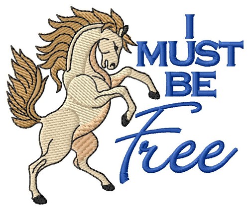 Free Horse Machine Embroidery Design