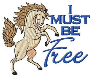 Picture of Free Horse Machine Embroidery Design