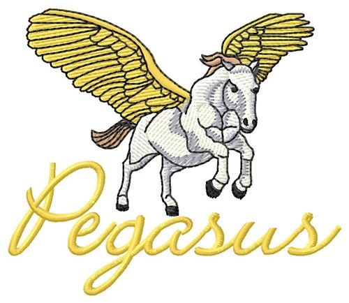 Pegasus Machine Embroidery Design