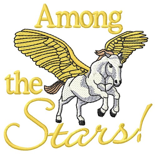 Among the Stars Machine Embroidery Design