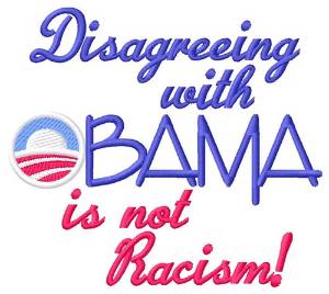 Picture of Not Racism Machine Embroidery Design