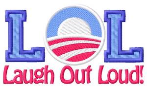 Picture of Laugh Out Loud Machine Embroidery Design