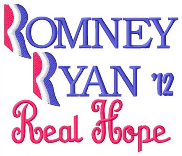 Picture of Real Hope Machine Embroidery Design