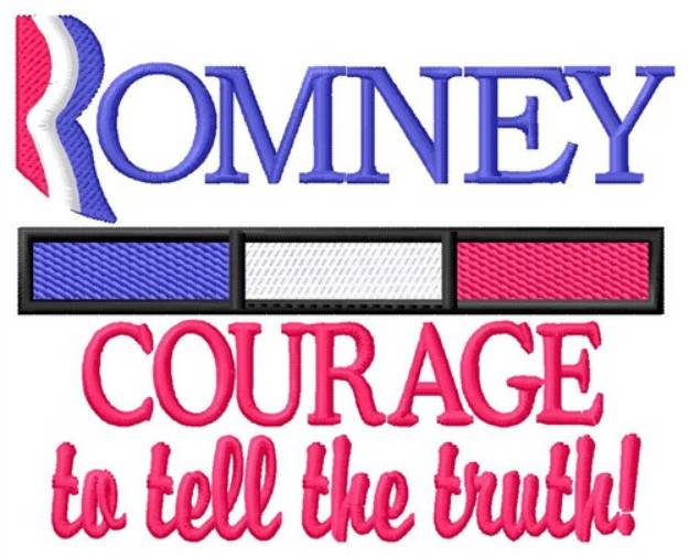 Picture of Courage to Tell the Truth Machine Embroidery Design