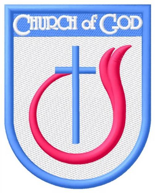 Picture of Church Of God Machine Embroidery Design