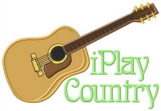 Picture of iPlay Country Machine Embroidery Design