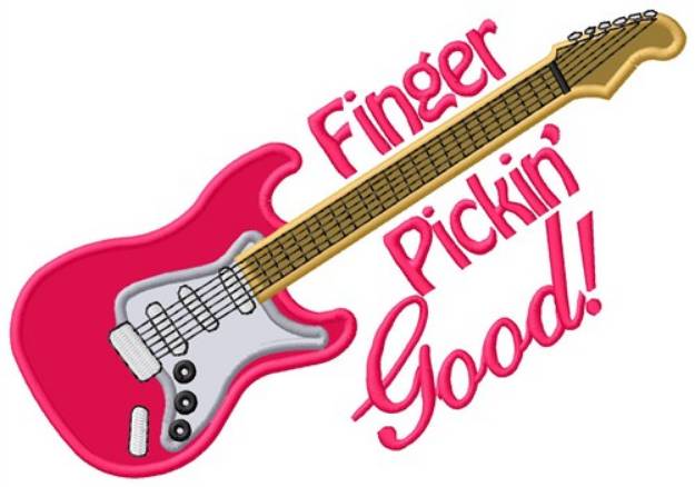 Picture of Finger Pickin Good Machine Embroidery Design