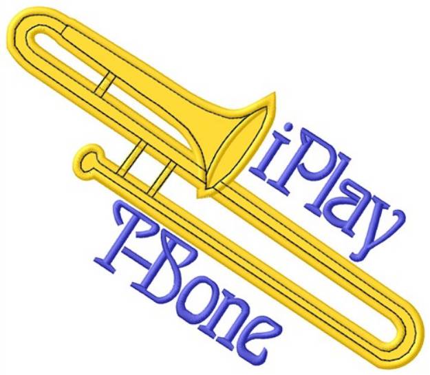 Picture of iPlay T-Bone Machine Embroidery Design