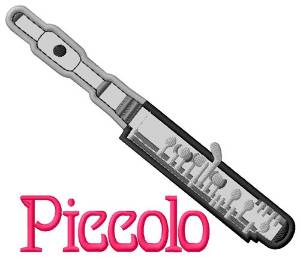 Picture of Piccolo Machine Embroidery Design