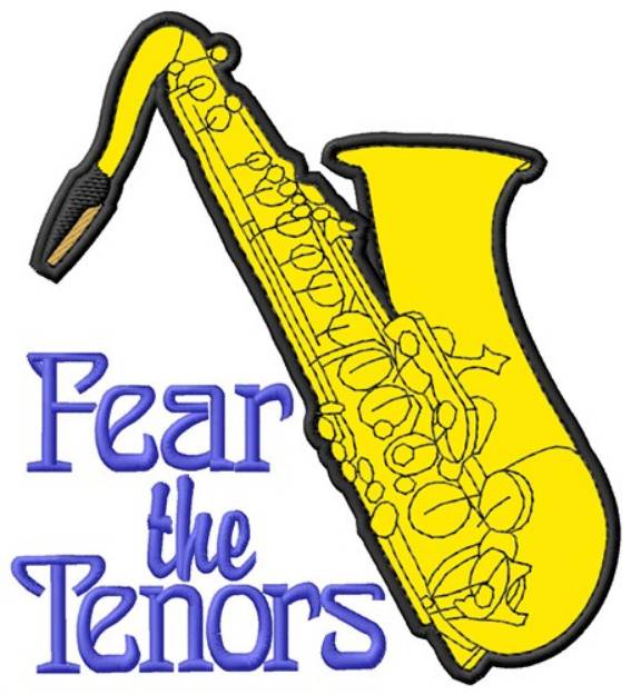 Picture of Fear The Tenors Machine Embroidery Design