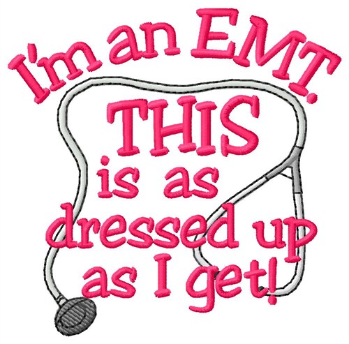 Dressed Up Machine Embroidery Design