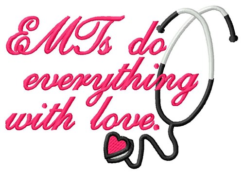 With Love Machine Embroidery Design