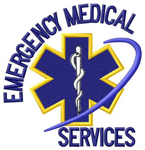 Emergency Services Machine Embroidery Design
