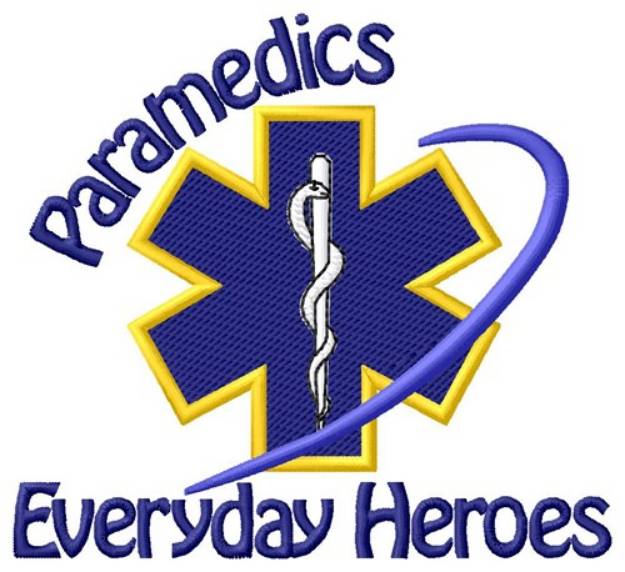 Picture of Everyday Heroes Machine Embroidery Design