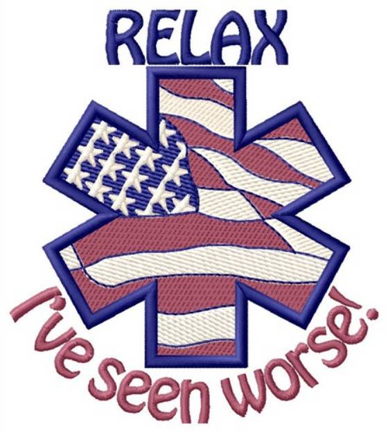 Picture of Relax Machine Embroidery Design