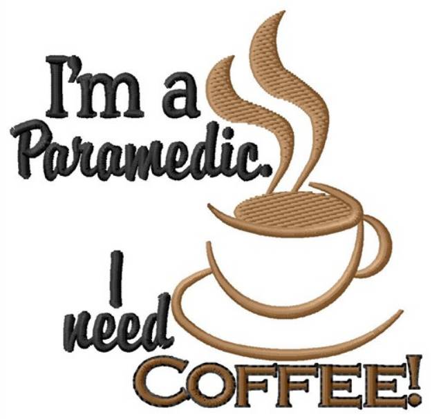 Picture of Need Coffee Machine Embroidery Design