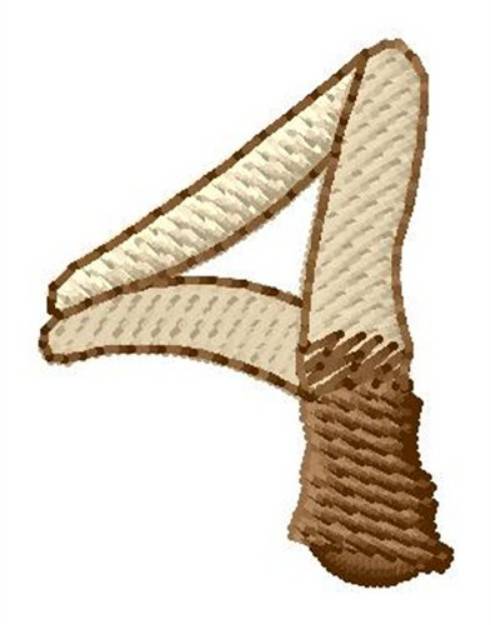 Picture of Horn 4 Machine Embroidery Design