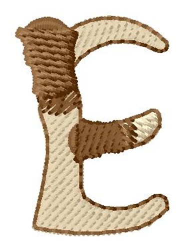 Horn E Machine Embroidery Design