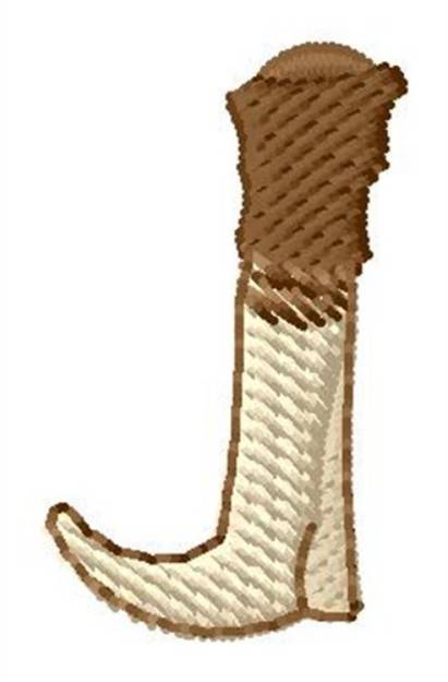 Picture of Horn J Machine Embroidery Design