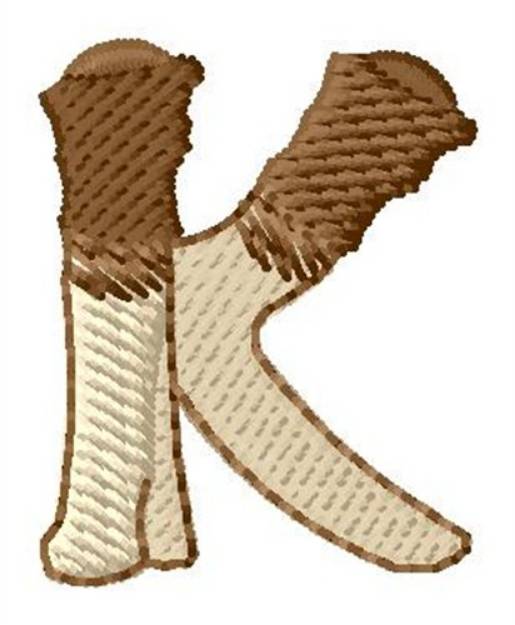 Picture of Horn K Machine Embroidery Design