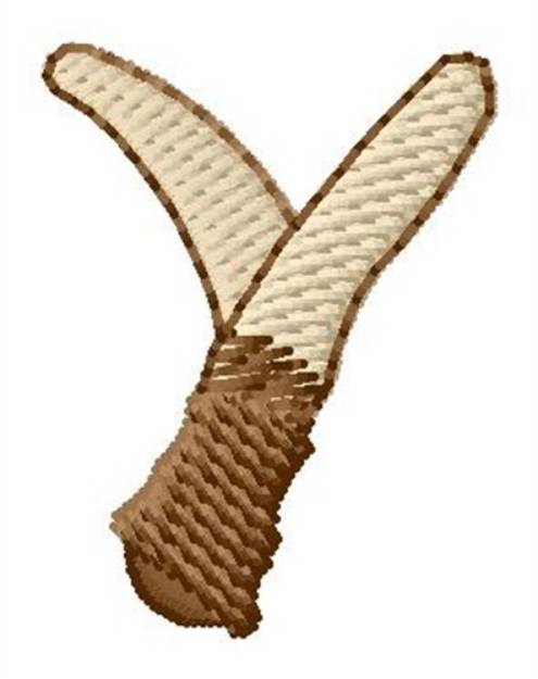 Picture of Horn Y Machine Embroidery Design