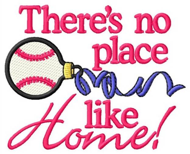 Picture of No Place Machine Embroidery Design
