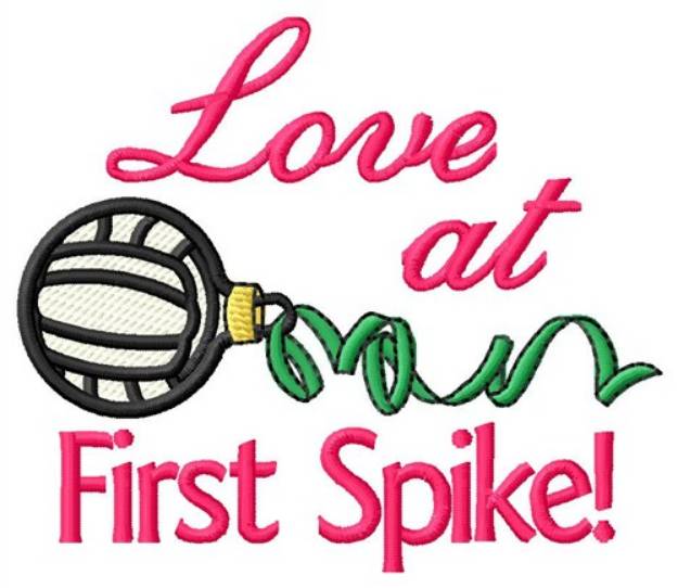 Picture of First Spike Machine Embroidery Design
