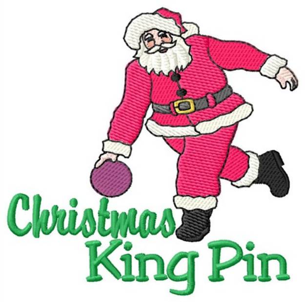 Picture of King Pin Machine Embroidery Design