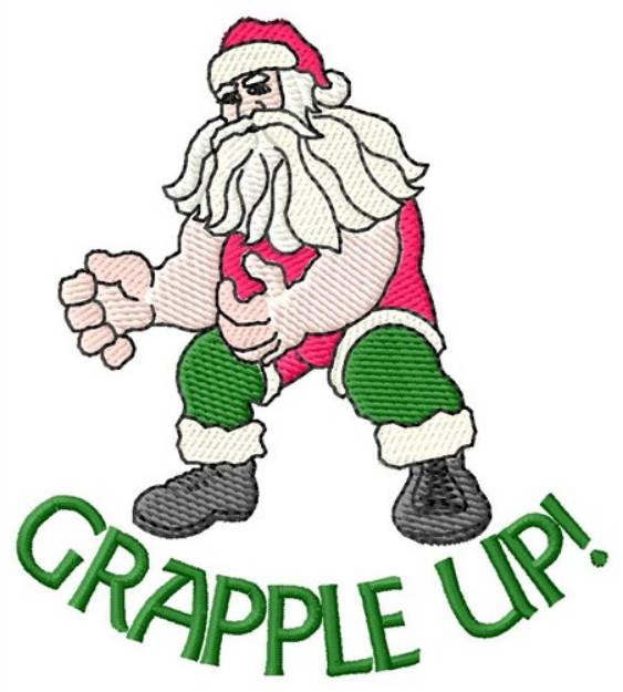 Picture of Grapple Up Machine Embroidery Design