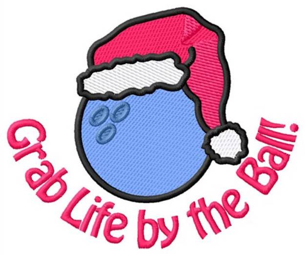 Picture of Grab Life Machine Embroidery Design